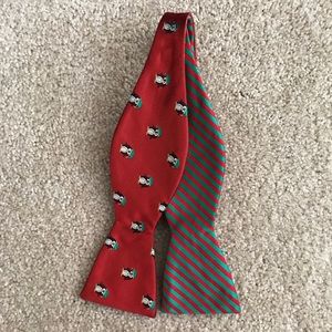 Christmas Countess Mara Bow Tie 2-sided/reversible